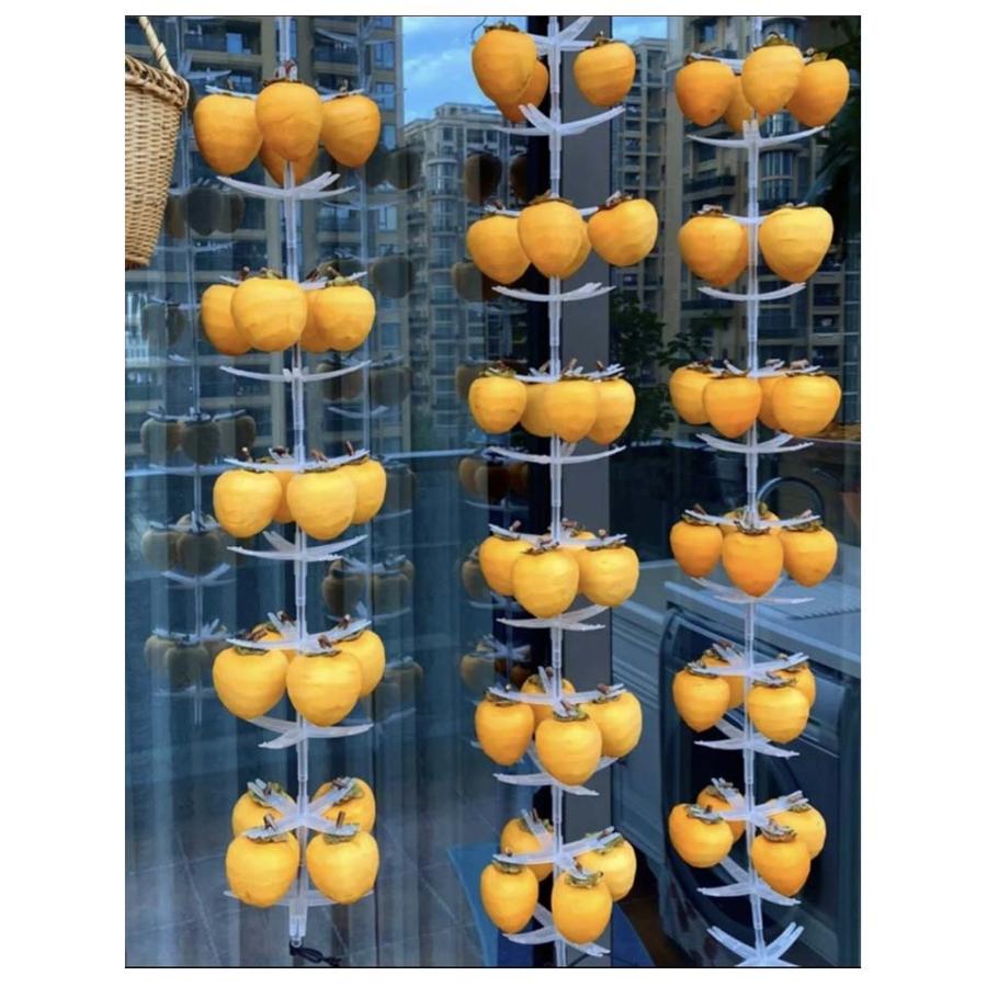 業務用 柿吊り器具 クリップ 便利アイテム プラスチック製 十字型柿