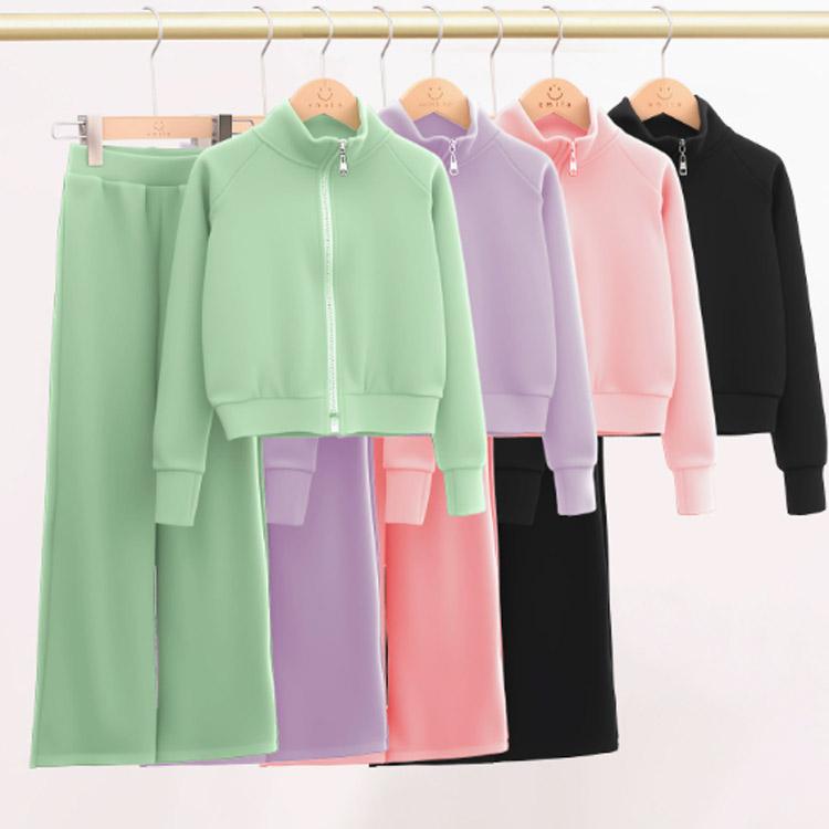 練習着 キッズ バレエ ウォームアップ ロングパンツ 上下 上下2点