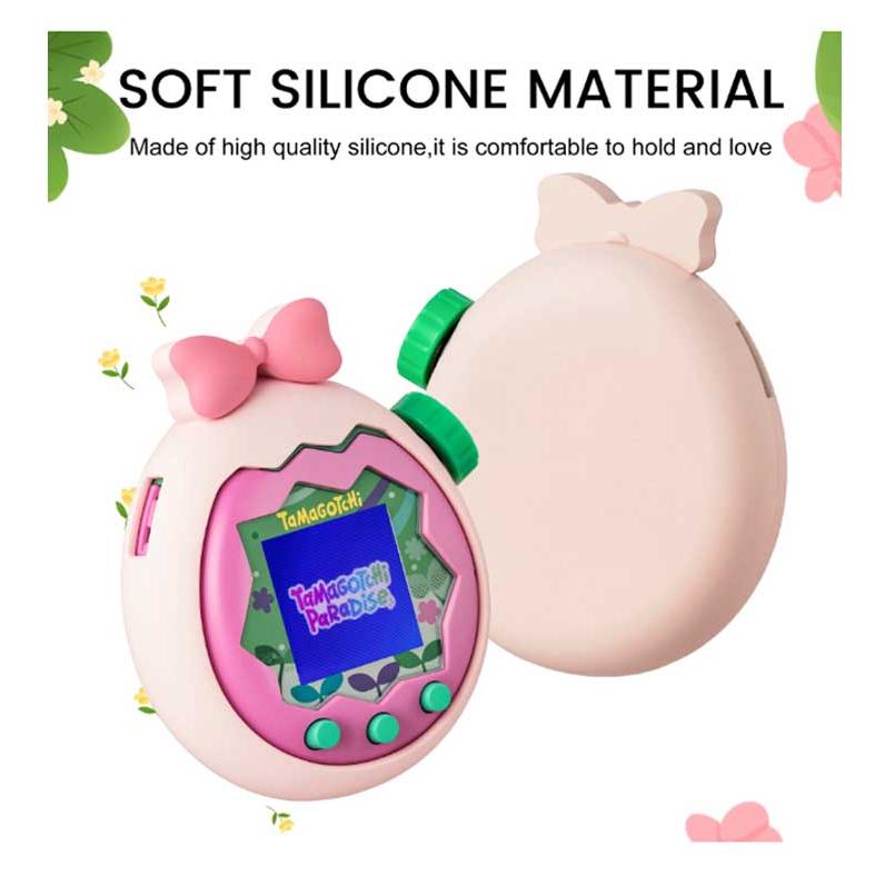 ブルー たまごっち クリーム Tamagotchi Paradise ピンク シリコン