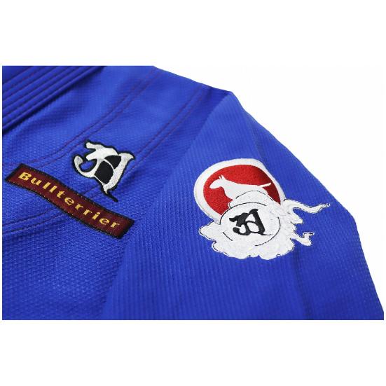 ブルテリア bjk-032 BULL TERRIER 柔術衣 Ashura R 青 ブラジリアン