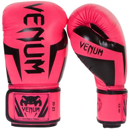 低廉 VENUM ヴェナム 毎日続々入荷 ELITE ボクシンググローブ - ピンク 総合 ベナム EU-VENUM-1392-PINK キックボクシング 格闘技