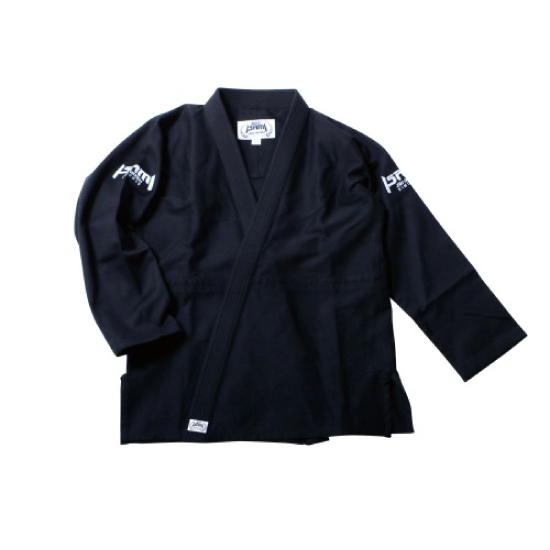 isami イサミ JJP-160 ベーシック柔術着 黒 上下セット 帯付き