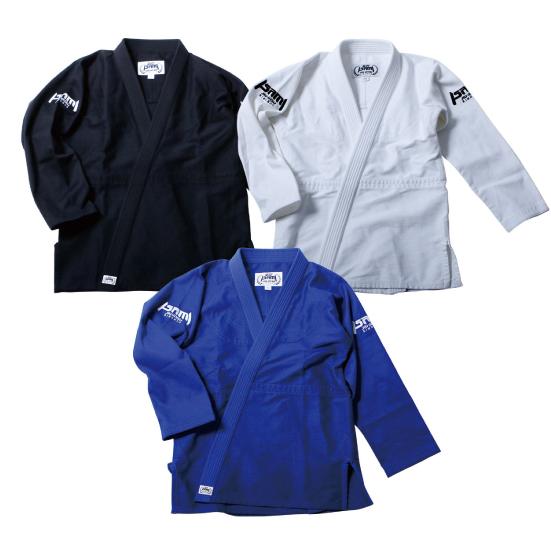 isami イサミ JJP-160 ベーシック柔術着 黒 上下セット 帯付き 
