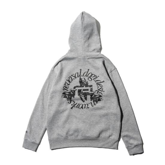 15%OFF リバーサル トップス  フリース パーカー reversal CIRCLE LOGO FLEECE HOODIE｜freedom-jpn｜08