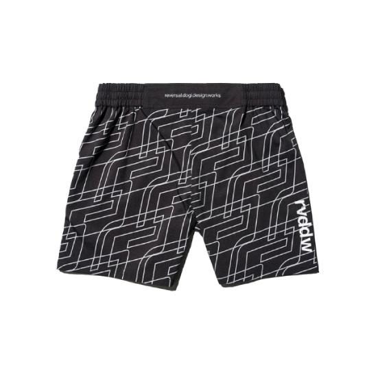 リバーサル パンツ ショート ハーフ  reversal OBLIQUE BIG MARK FIGHT SHORTS（SHORT LENGTH / NO POCKET） アクティブ ファイト ショーツ｜freedom-jpn｜03