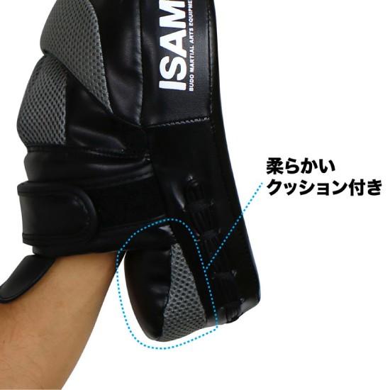 ISAMI キックミット 黒 カラーキックミット セカンド | すべての商品 | ISAMI(イサミ) |格闘技
