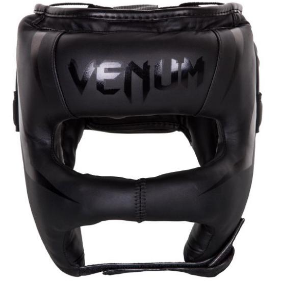 VENUM ヴェナム ELITE IRONヘッドギア - ブラック/ブラック ヘッド