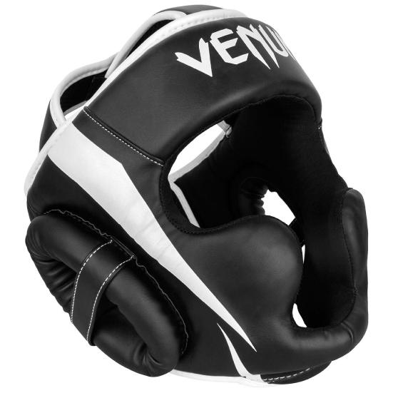 VENUM ヴェナム ELITE ヘッドギア ブラック ホワイト ヘッドガード ベナム VENUM-1395-108 格闘技 キックボクシング 総合