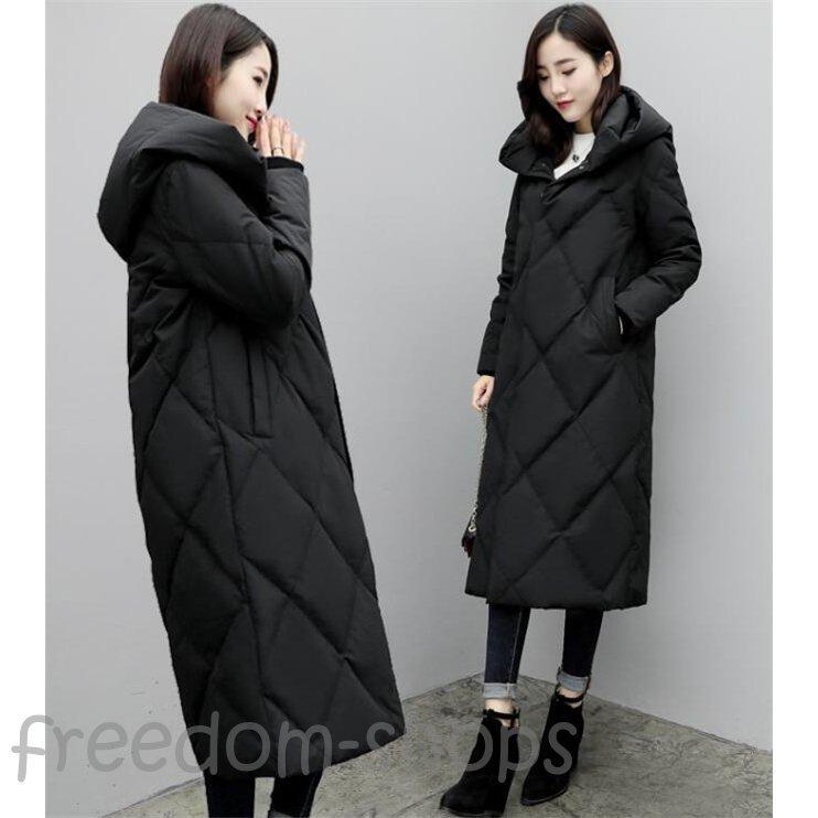 海外ブランド ダウンコート レディース 19 50代 40代 30代 代 防寒服 暖かい 冬 アウター 着痩せ フード ロング ダウンジャケット ブラック ロングダウンコート ダウンコート カラー ブラック Www Buccella Com