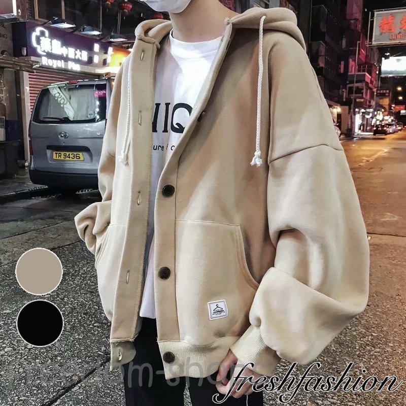 パーカー アウター メンズ ジャケット 長袖 フード付き 裏起毛 保温 前開きファスナー ゆったり カジュアル おしゃれ スポーツ 秋 冬 15 新作