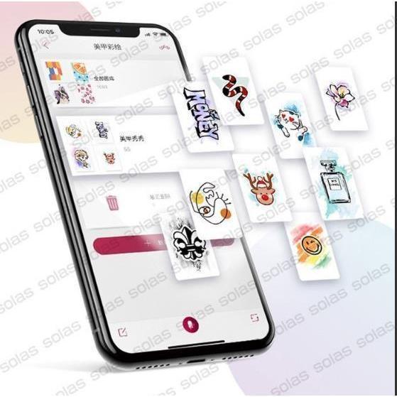 ネイルプリンター 自宅でネイル おうち時間 プリネイル プリントネイル 2400dpi 高解像度 機械 印刷 ネイルアート ジェルネイル