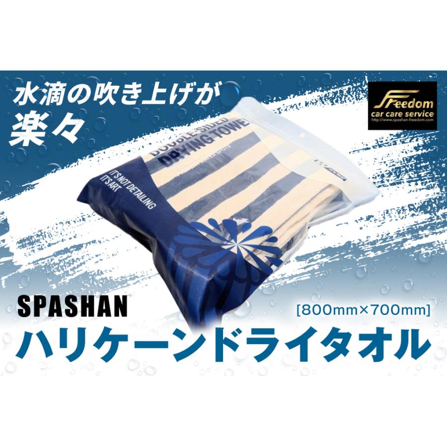 NEW スパシャン ハリケーンドライタオル 800mm×700mmでルーフ