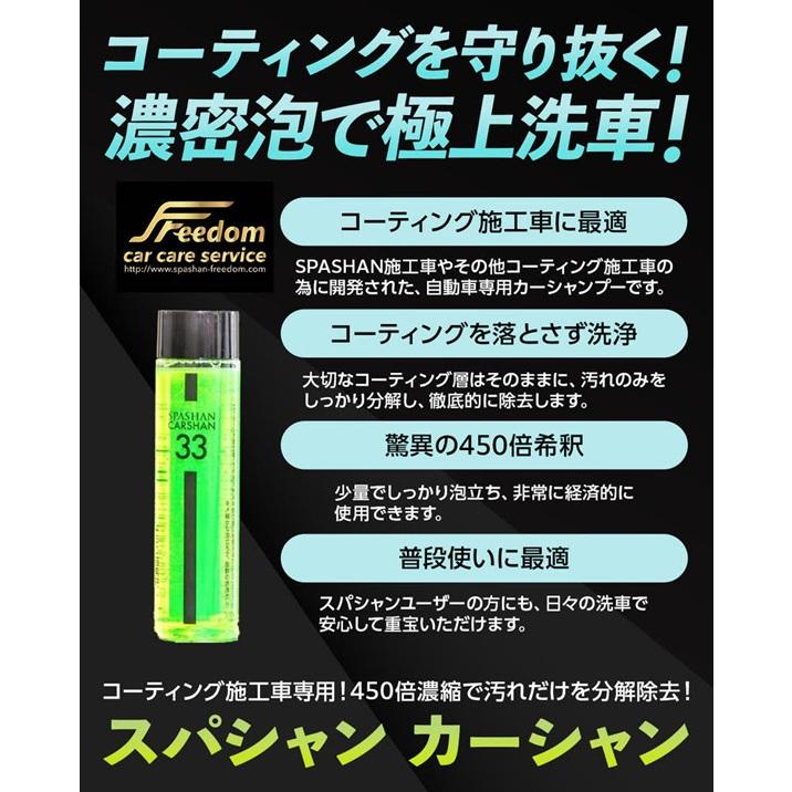 SPASHAN（スパシャン） カーシャン コーティング車対応シャンプー 濃縮