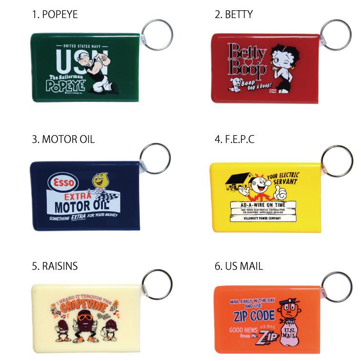 カードキーパー 12種類 カード入れ ICカード 定期 キャラクター 