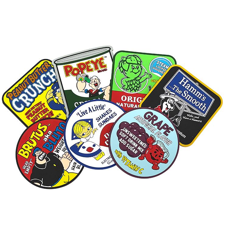 ラバーコースター アメキャラ 14種類 グラスマット アメリカン バー