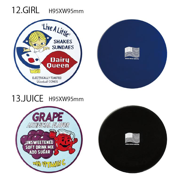 ラバーコースター アメキャラ 14種類 グラスマット アメリカン バー