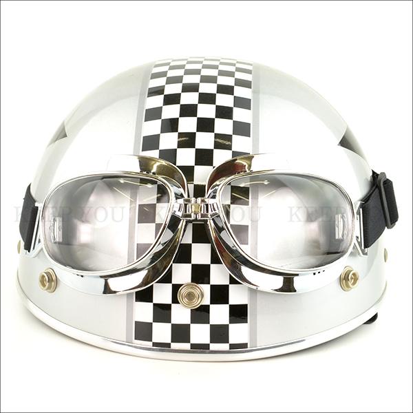 【定形外280円対応】バイク ゴーグル クリア・カラーレンズ E/F/G/H【ビンテージデザイン バイカー ハーレー ヘルメット アクセ 小物】『T』┃ |  | 08