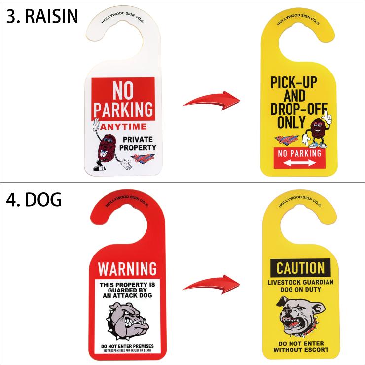 ハンガーサイン ドアノブ 6デザイン 看板 アメリカン 壁掛け ドア 両面