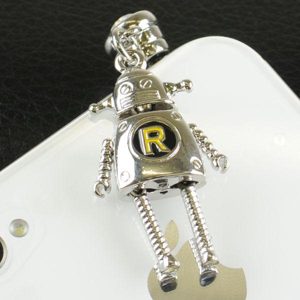 スマートフォンピアス ロボット チャーム 489〜491番 イヤホンジャック