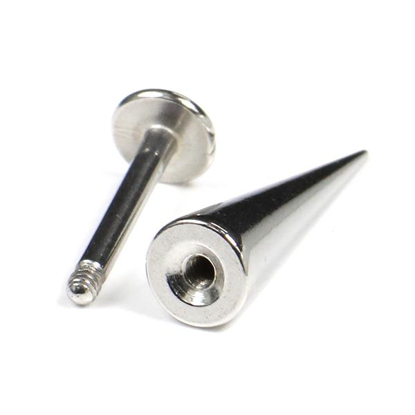 ボディピアス ラブレット スタッド スパイク 16G(1.2mm) 14G(1.6mm