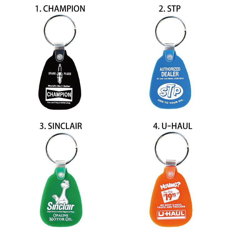 アメリカ雑貨　キーホルダー ラバーキーリング アメリカンキャラクター 8種類 キーホルダー サドル