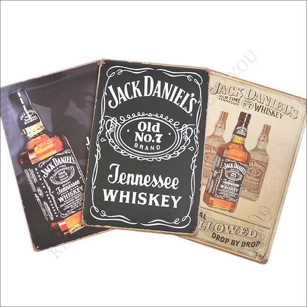 【4枚までメール便280円対応】 アメリカン ブリキ看板 ジャックダニエル JACK DANIEL'S 20×30cm ビンテージ メタルサインプレート カフェ ガレージ 023〜028 ┃｜freedom-web｜12