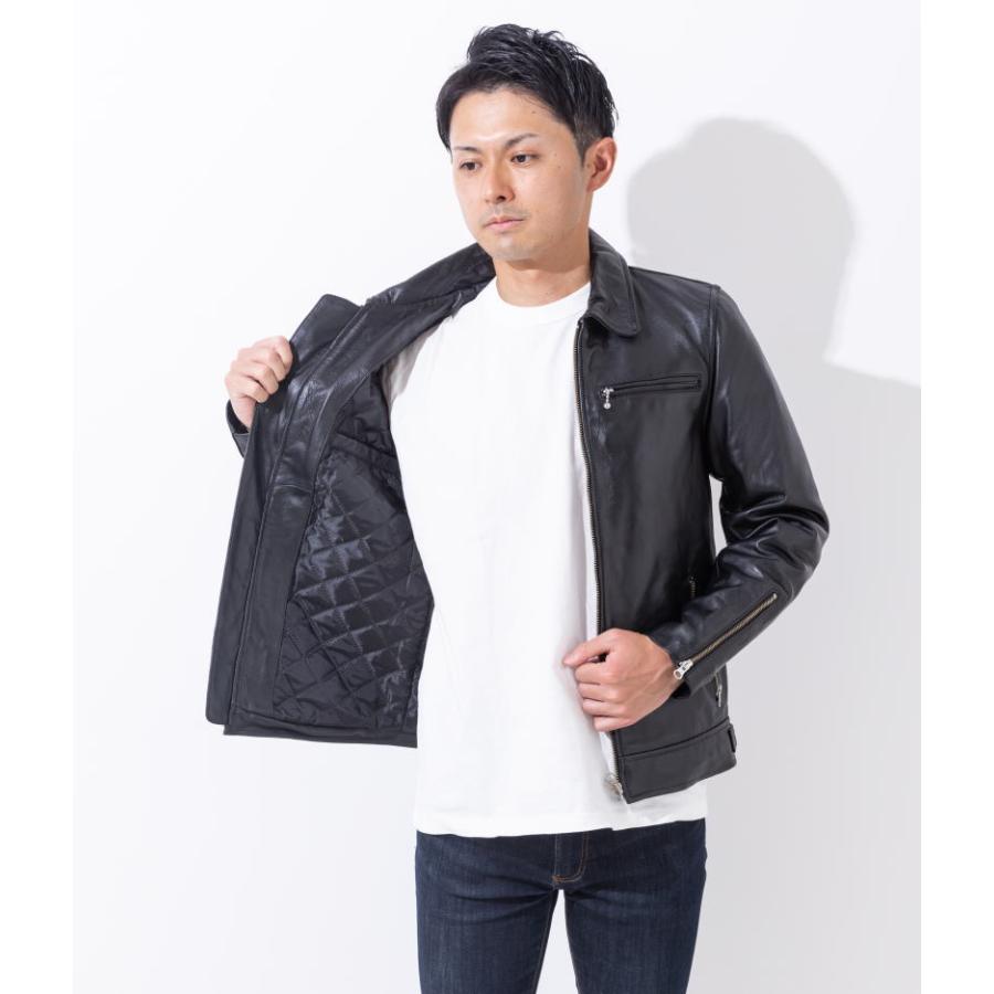 フリーダムレザー 革ジャン メンズ 本革 シングルライダース フリーダムレザー 革ジャン メンズ 本革 シングルライダース