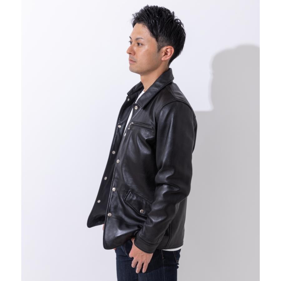 フリーダムレザー 革ジャン メンズ 本革 コーチジャケット フリーダムレザー 革ジャン メンズ 本革 コーチジャケット