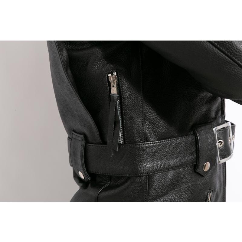 フリーダムレザー ポリスマンジャケット 革ジャン メンズ 本革 レザー