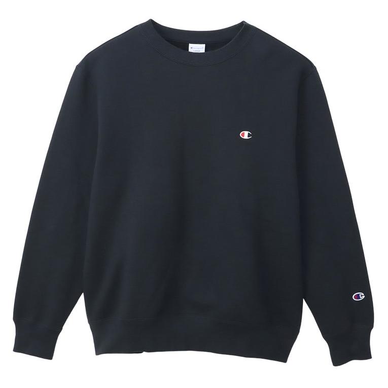 Champion（チャンピオン） スウェット C ワンポイント トレーナー コットンUSA 裏起毛 あったか C3- Y037 メンズ ...