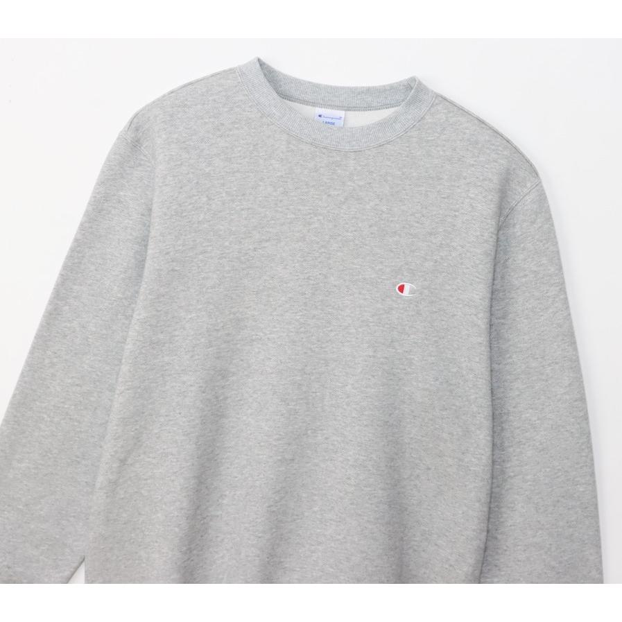 Champion（チャンピオン） スウェット C ワンポイント トレーナー コットンUSA 裏起毛 あったか C3- Y037 メンズ ...