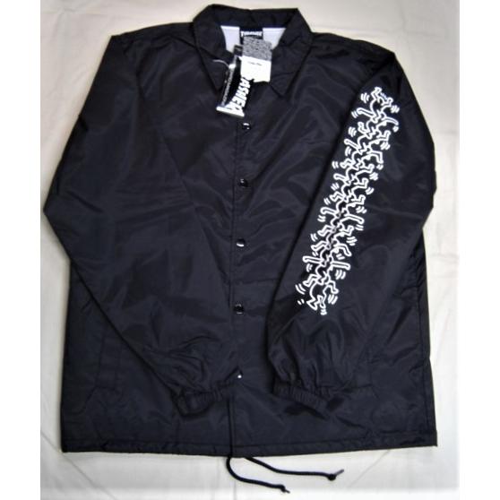 ジュンヤワタナベ コムデギャルソン キースヘリング コーチジャケット/傷汚れなし 楽天市場】THRASHER ジャケット キースヘリング コーチジャケット