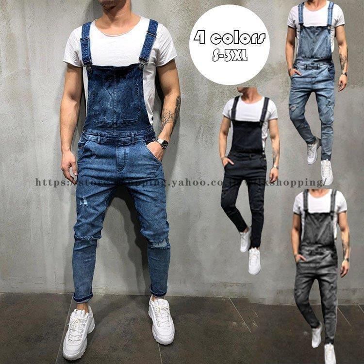 ユナイテッドトウキョウ デニムオーバーオール メンズ 無地 デニム ロングパンツ オールインワン サロペット ボトムス 春夏秋冬 新作 お洒落 男性 カジュアル 大きいサイズ 新作 4色 Hanagrocare Com