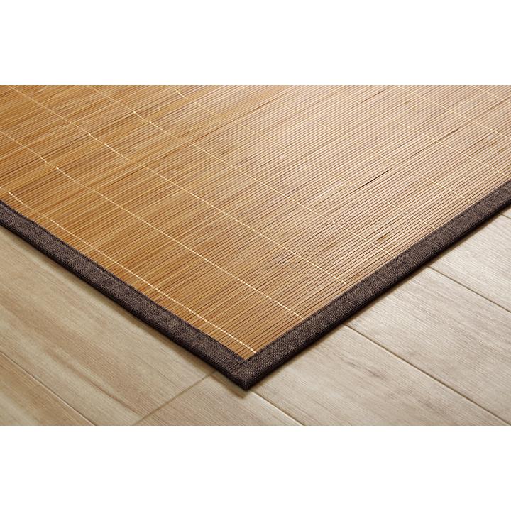 バンブー素材カーペット グラムスタイル 竹ラグ 竹カーペット 1.5畳 130×180 ふっくら ウレタン