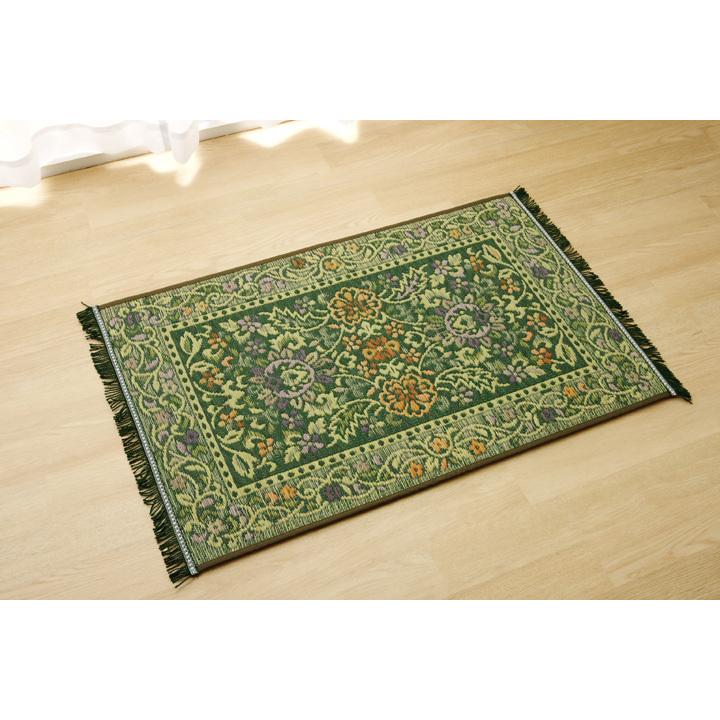 玄関 マット 室内 日本製 国産 い草 自然素材 グラデーション カジュアル 【ベージュ】 約60×90 8819860 | イケヒコ | 16