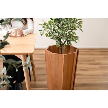 ウッドプランター プランター 木製 天然木 ミンディ 入れ物 カバー 観葉植物入れ 飾り インテリア　ナチュラル_1