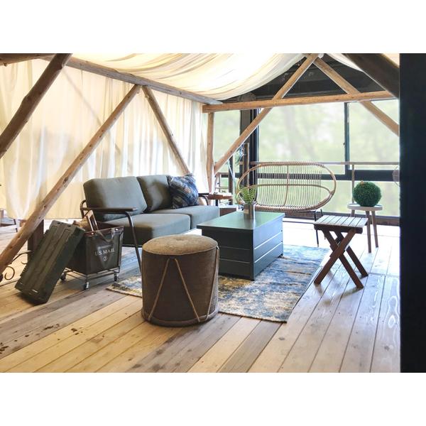 東谷 アイヴィ スツール IVY-200B W48×D48×H45 4.2kg 完成品