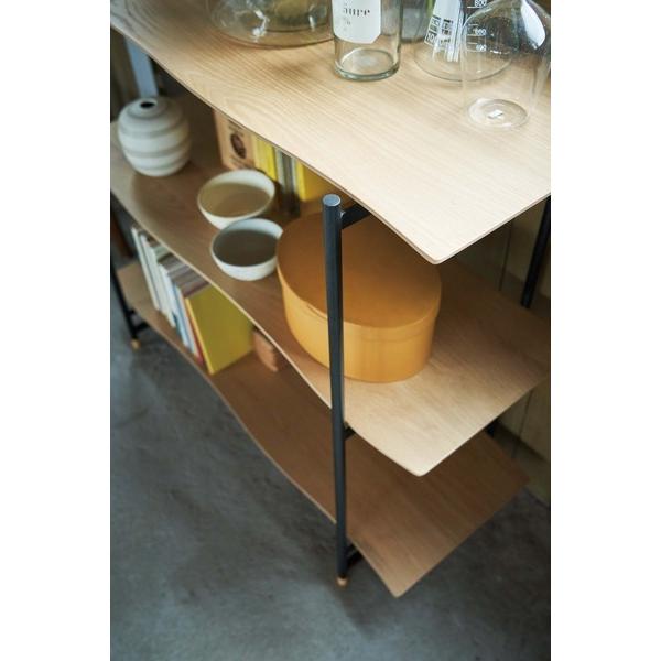 東谷 ルカ シェルフ 3段 JPB-101OAK |シンプル 雑貨 おしゃれ 事務用品