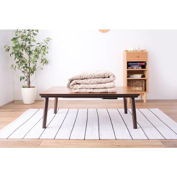 東谷 薄掛けコタツ布団 正方形 KK-101BE W190×D190 2kg 完成品