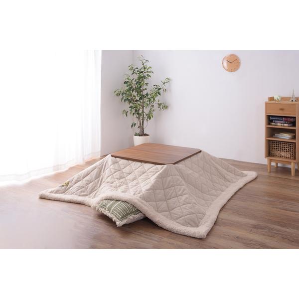 東谷 薄掛けコタツ布団 正方形 KK-101BE W190×D190 2kg 完成品