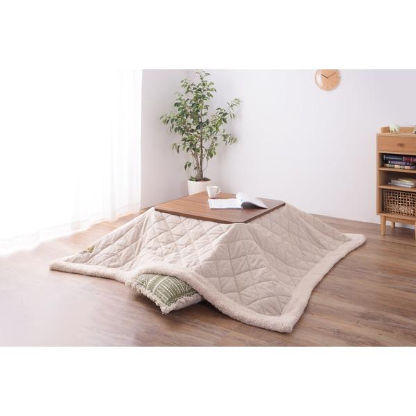 東谷 薄掛けコタツ布団 正方形 KK-101BE W190×D190 2kg 完成品
