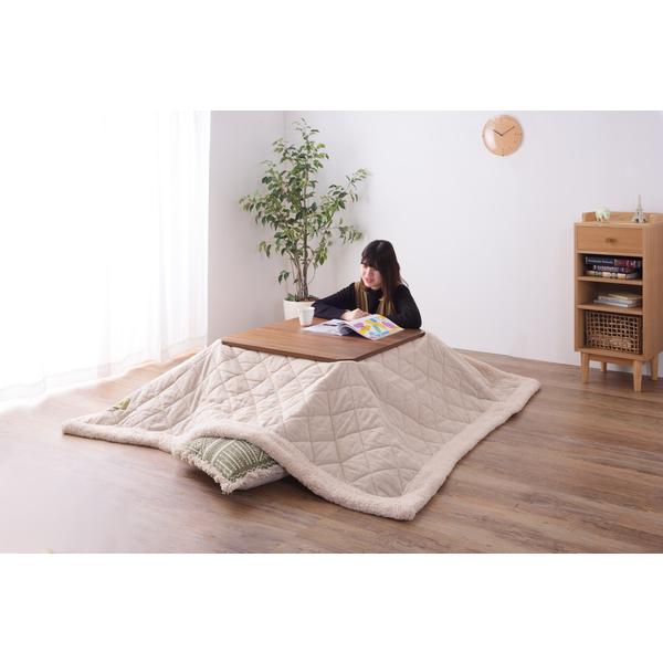 東谷 薄掛けコタツ布団 正方形 KK-101BE W190×D190 2kg 完成品