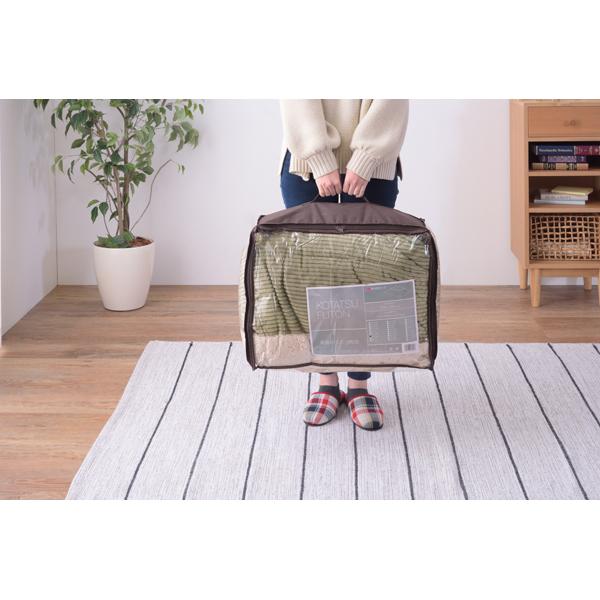 東谷 薄掛けコタツ布団 長方形 KK-142GY W190×D230 完成品