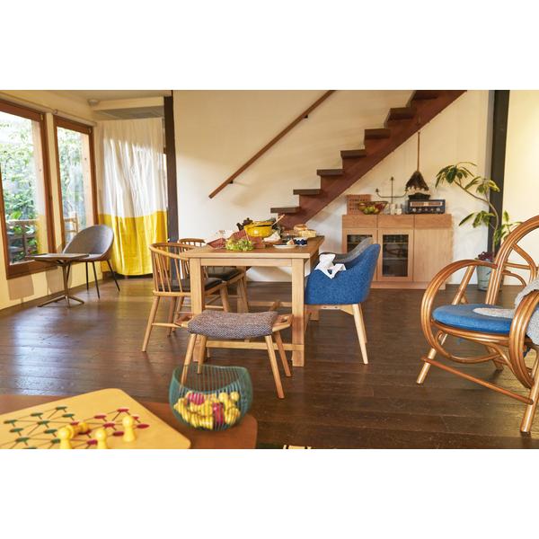 東谷 カラメリ チェア KRM-010BL W50×D55×H73×SH43 6kg 完成品