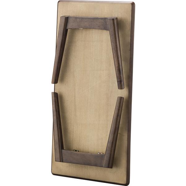 東谷 フォールディングテーブル NET-832BR W90×D45×H36 完成品