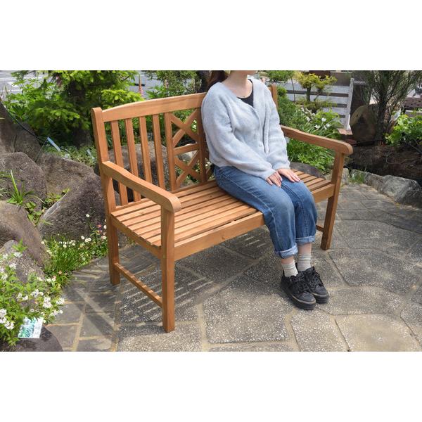 金属製ベンチ エキスパンドメタル ZXS-42 ソロバン目 1829×914mm エキスパンド