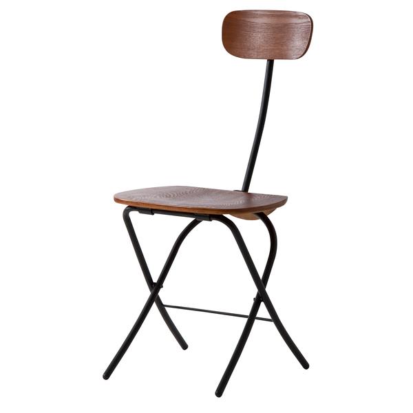 東谷　フォールディングチェア　PC-21BK　W41×D54×H85×SH45　3.6kg　完成品