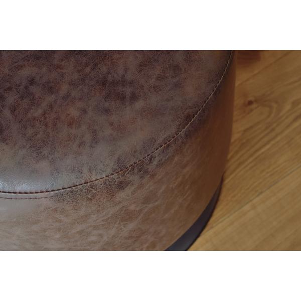 東谷 ラウンドスツール PC-505BR W40×D40×H40 6kg 完成品 : フリーダム