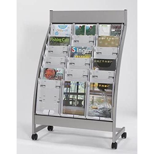 エヌケイ　パンフレットスタンド　ＰＳＬ　６段タイプ　PSL-C306-W　23204