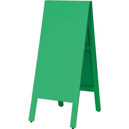 馬印 多目的A型案内板 緑のこくばん WA450VG-